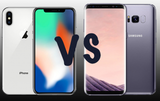 SAMSUNG GALAXY s9+ y IPHONE -X