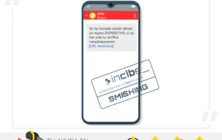 smishing suplantando entidades bancarias